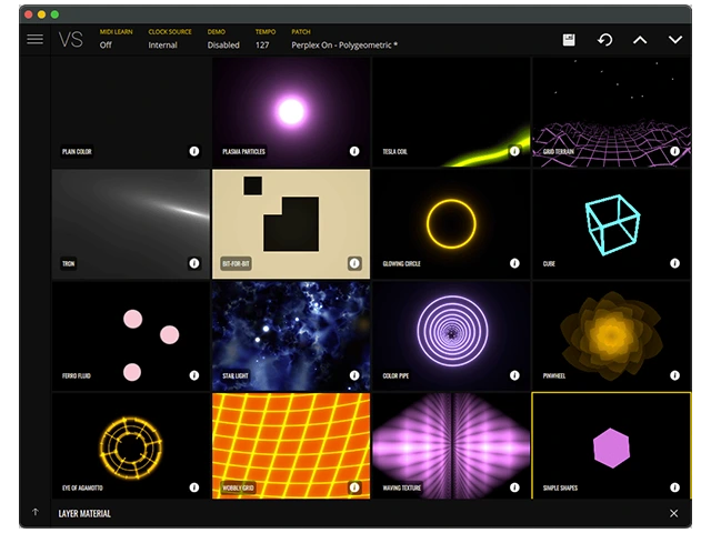 Imaginando VS Visual Synthesizer 1.8.0