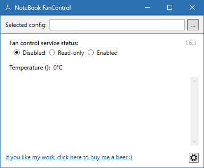 NoteBook FanControl для Windows