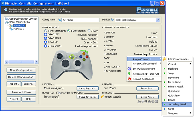 Pinnacle Game Profiler для Windows