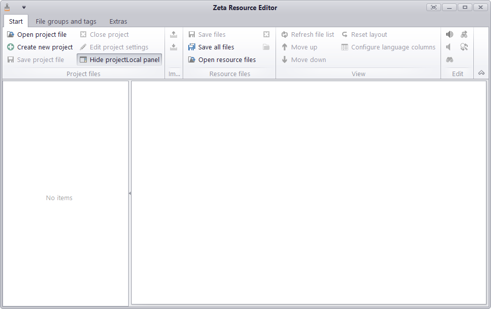 Zeta Resource Editor для Windows