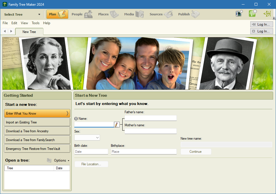 Family Tree Maker для Windows