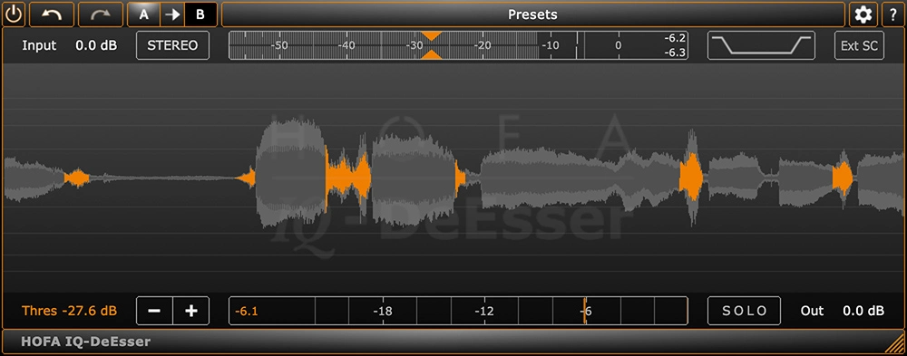 IQ-DeEsser для Windows с ключом