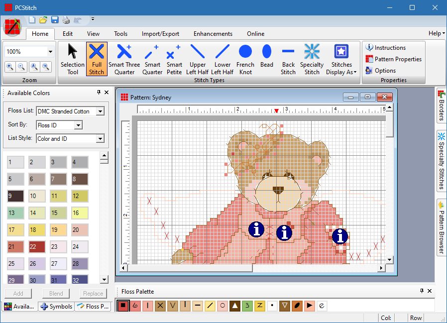 PCStitch для Windows