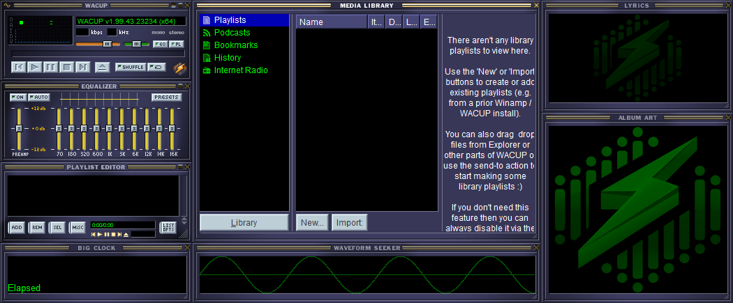 WACUP для Windows