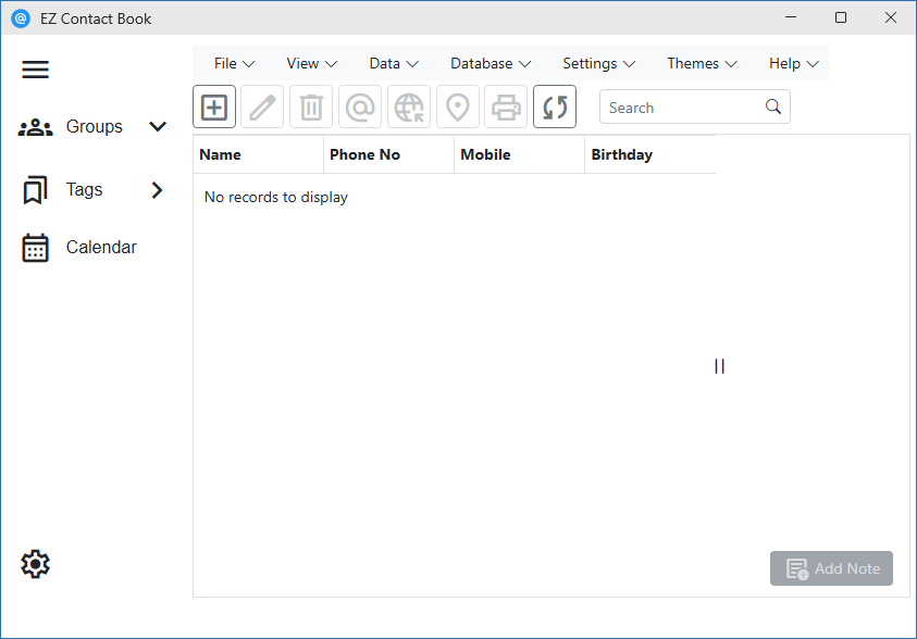 E-Z Contact Book с ключом