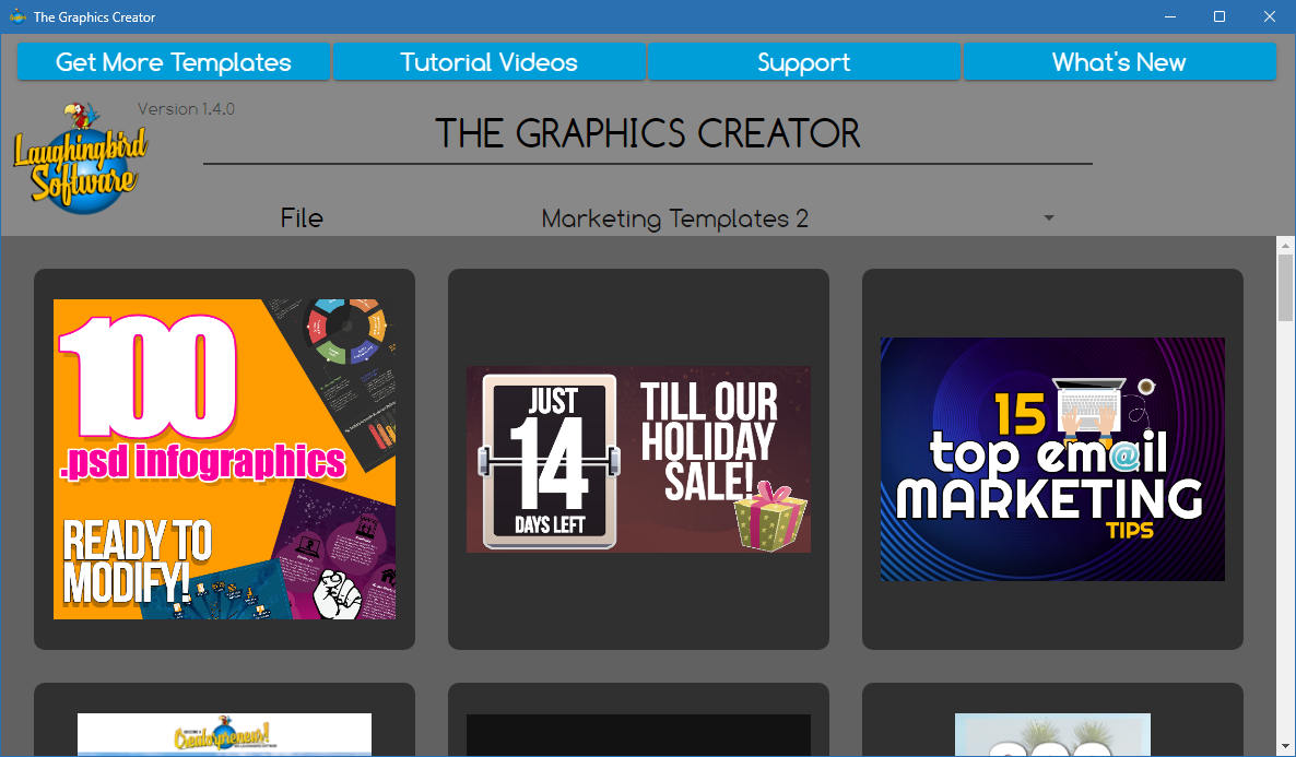 The Graphics Creator для Windows