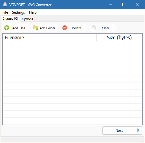 VovSoft SVG Converter для Windows