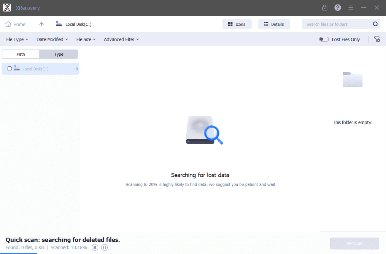 XRecovery для Windows
