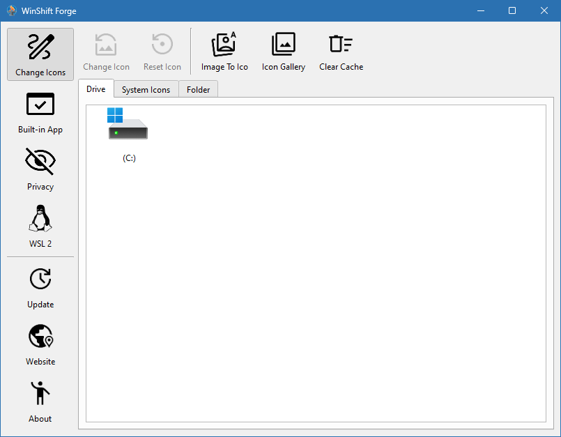 WinShift Forge для Windows