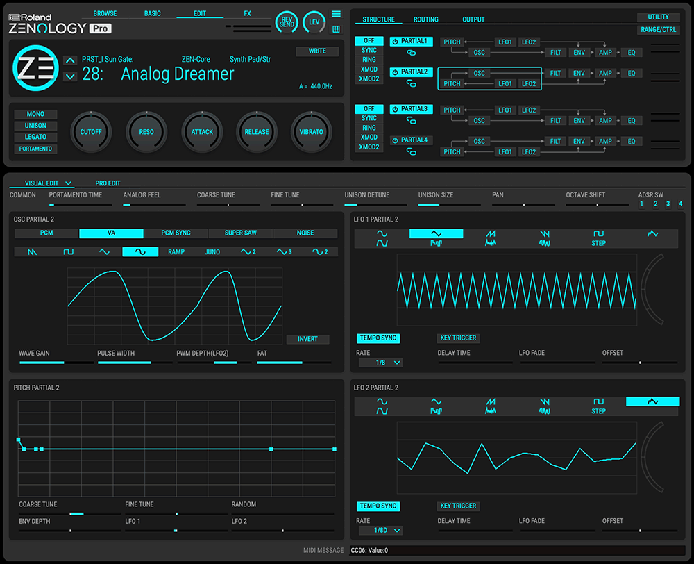 Roland ZENOLOGY для Windows