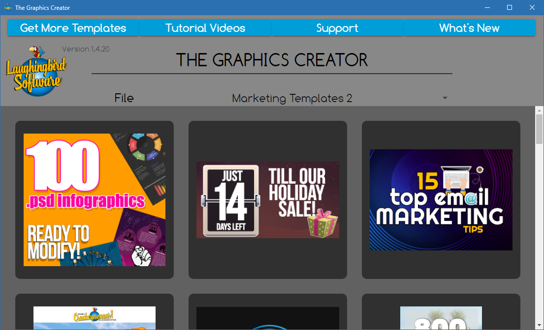 The Graphics Creator для Windows