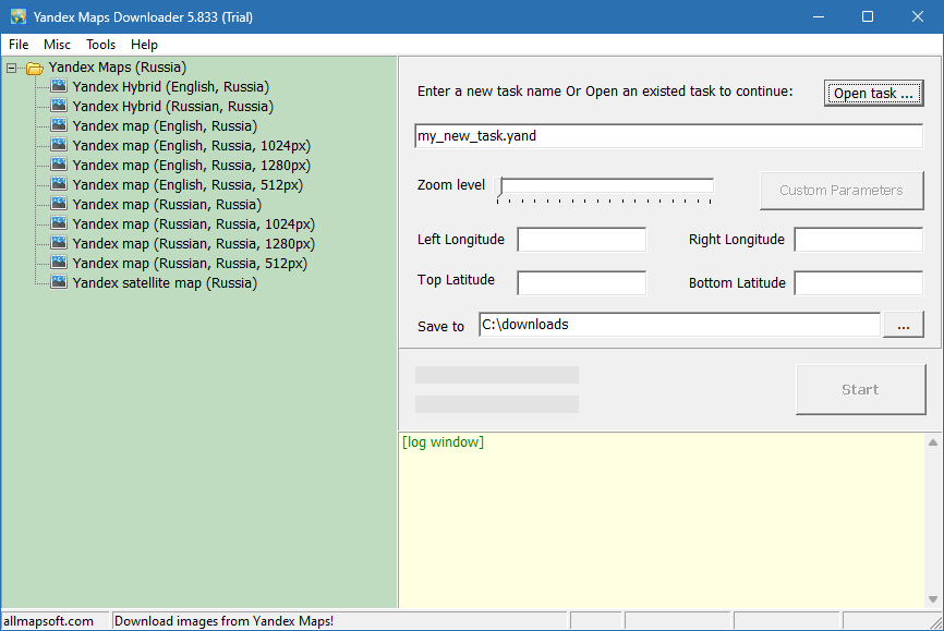 Yandex Maps Downloader для Windows с ключом