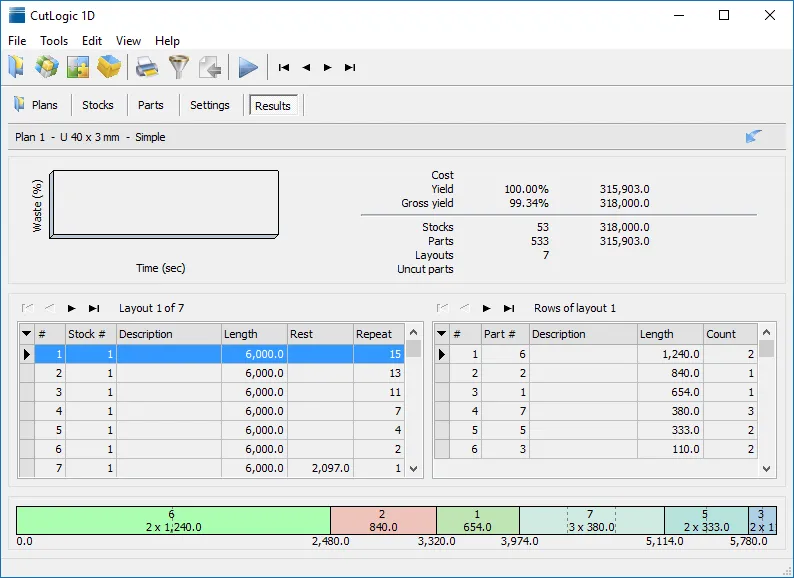 CutLogic 1D для Windows