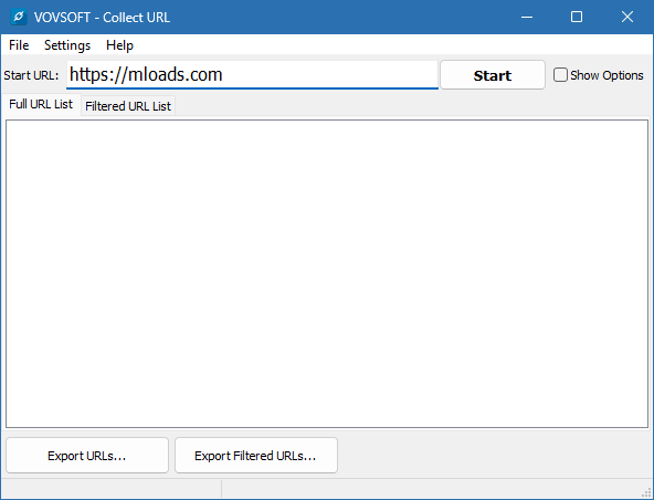 VovSoft Collect URL с ключом и кряком