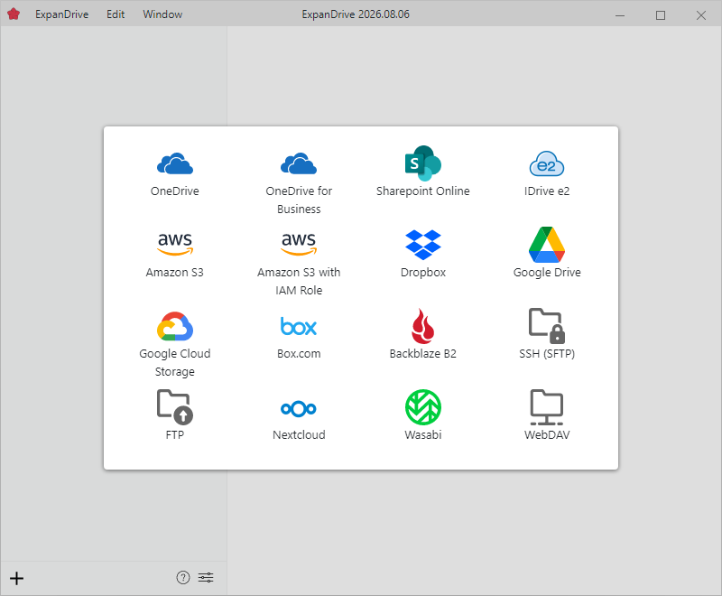 ExpanDrive для Windows