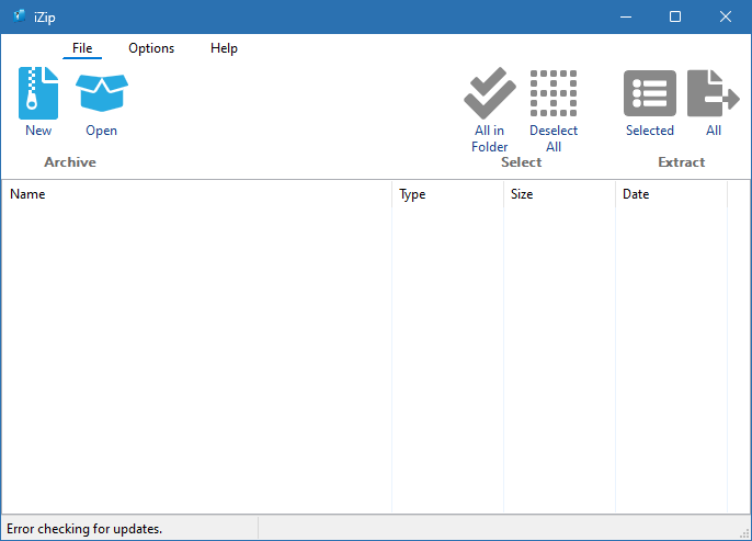 iZip для Windows