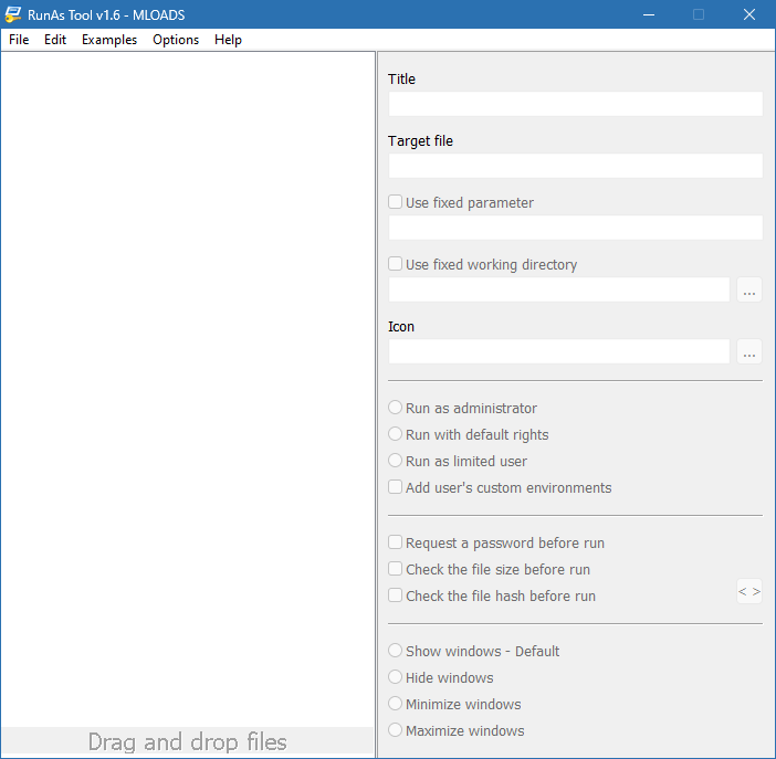 RunAsTool для Windows