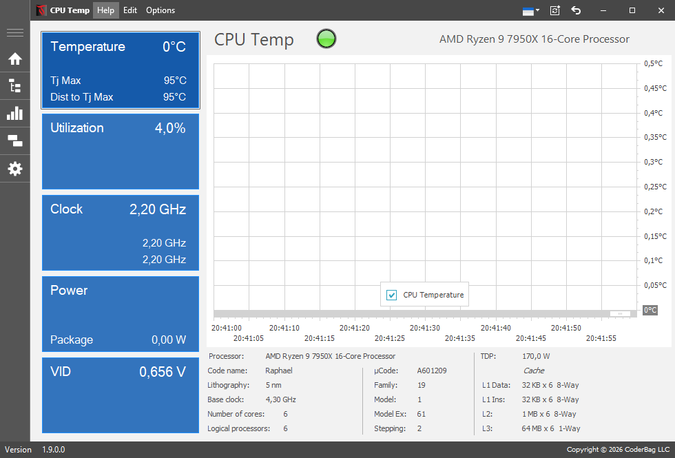 CPU Temp для Windows