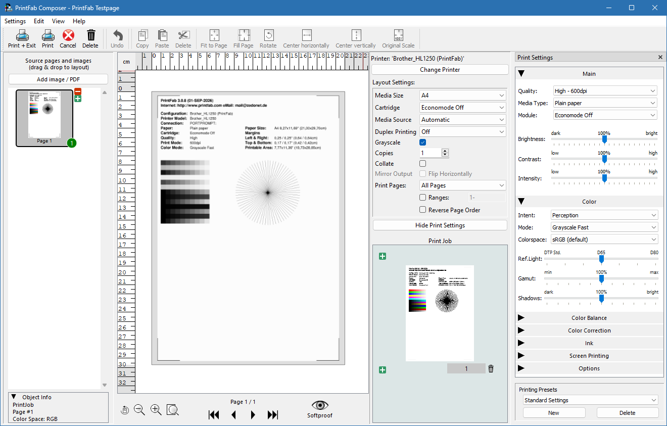 PrintFab Pro XL с ключом активации
