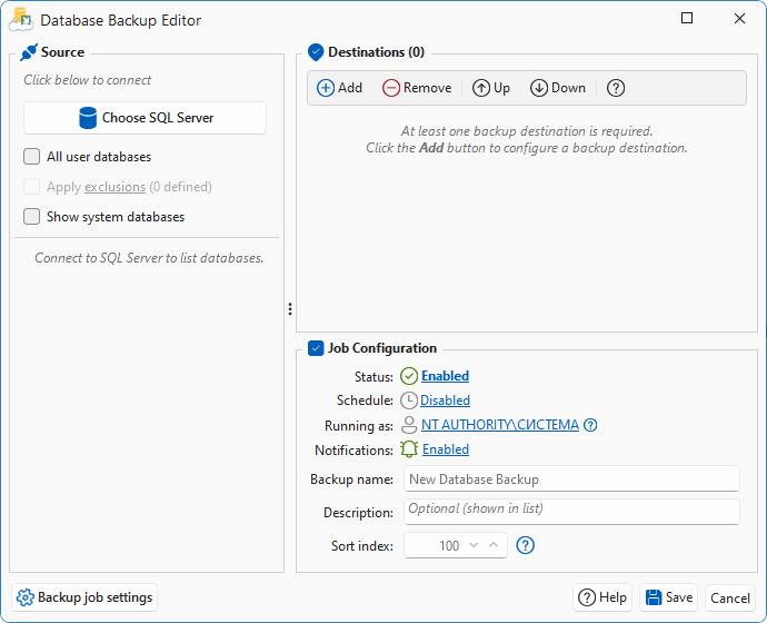SQL Backup Master для Windows